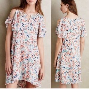 Anthropologie Maeve Flutter watercolor dress - medium. I